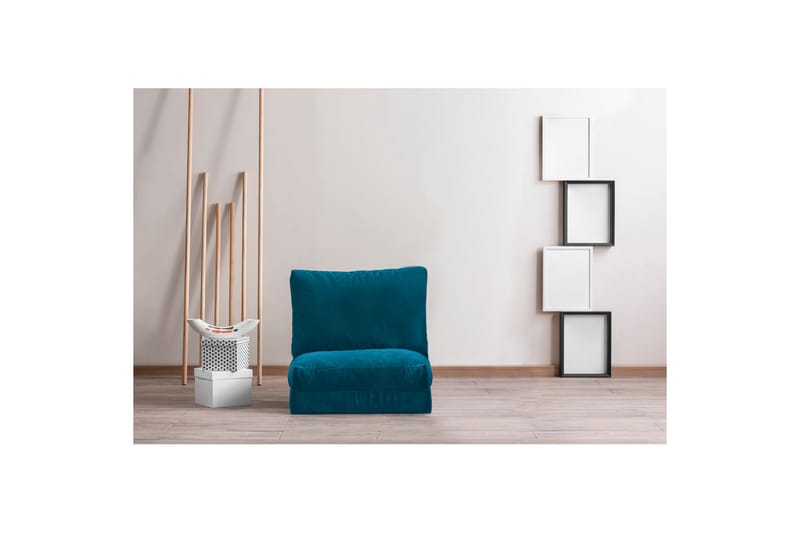 Maydena Sovelenestol 60x185 cm - Blå - Møbler - Stoler & lenestoler - Lenestoler - Sovestol