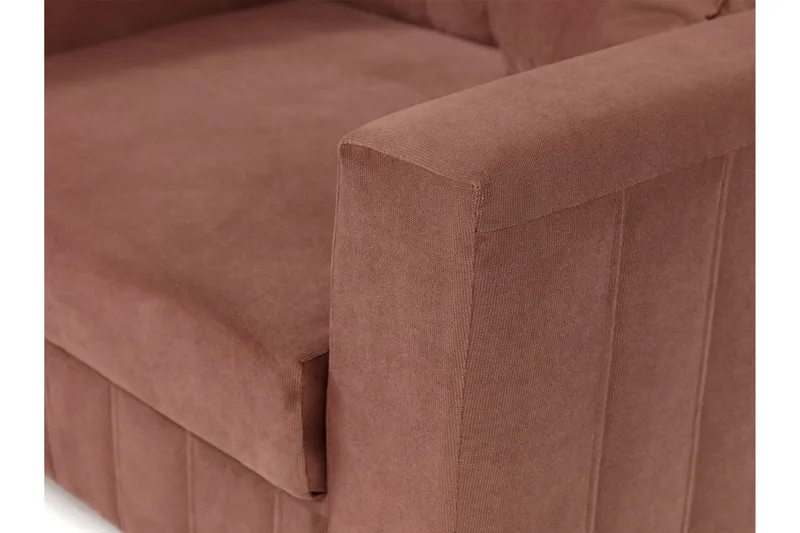 Upperud Sovelenestol - Fløyel/Svart - Møbler - Stoler & lenestoler - Lenestoler - Sovestol