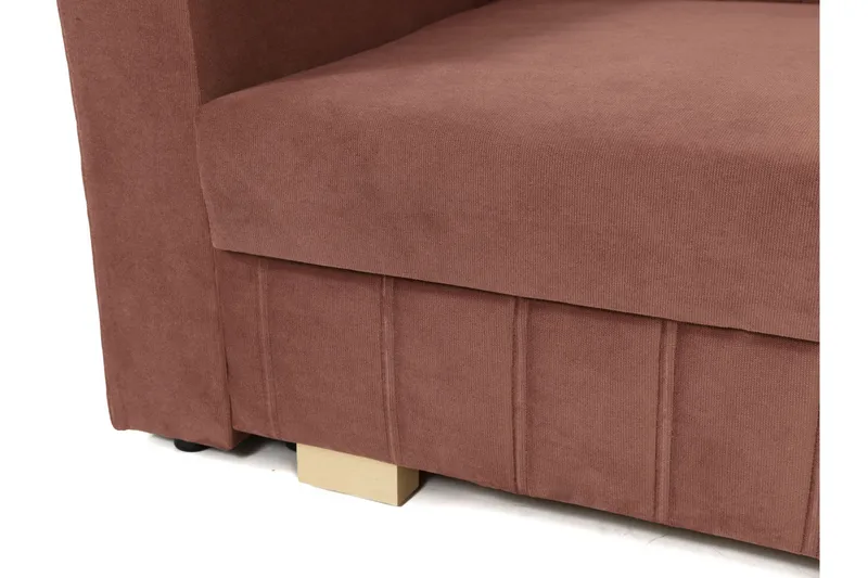 Upperud Sovelenestol - Fløyel/Svart - Møbler - Stoler & lenestoler - Lenestoler - Sovestol