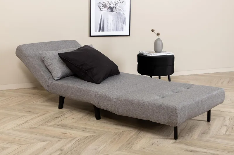 Vicky Sovestol - Grå - Møbler - Stoler & lenestoler - Lenestoler - Sovestol