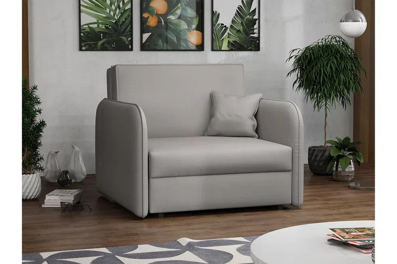 Viva Sovelenestol - Grå - Møbler - Sofaer - Sovesofaer - 2 seters sovesofa