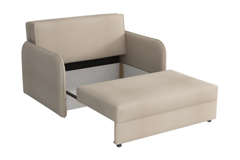 Viva Sovesofa - Beige - Møbler - Sofaer - Sovesofaer