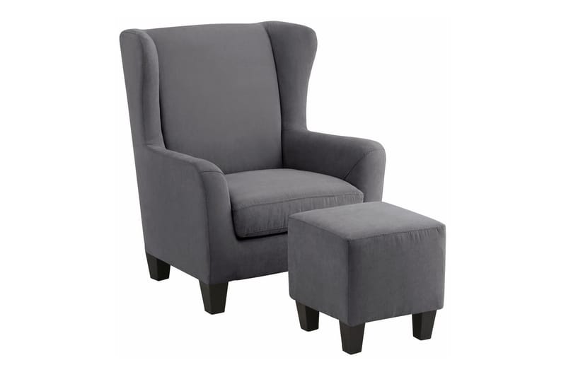 Silfa Lenestol Microfiber, Grå