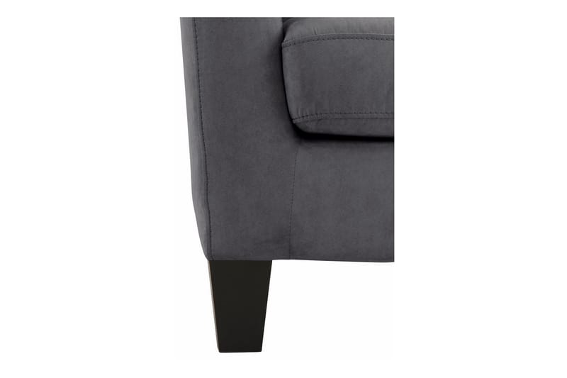 Silfa Lenestol Microfiber - Grå - Møbler - Stoler & lenestoler - Lenestoler