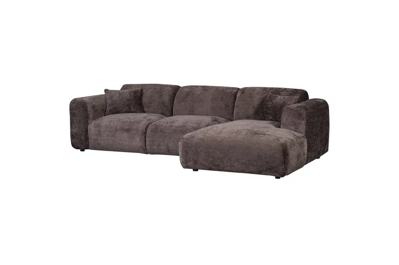 Sjeselong Cloud - Varm brun, Høyre - Møbler - Sofaer - Sofa med sjeselong