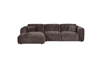 Sjeselong Cloud - Varm brun, Venstre - Møbler - Sofaer - Sofa med sjeselong