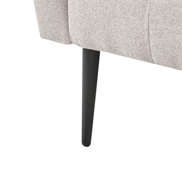 Sjeselong Nantilly - Lys beige - Møbler - Stoler & lenestoler - Lenestoler - Sjeselonglenestol & divanlenestol