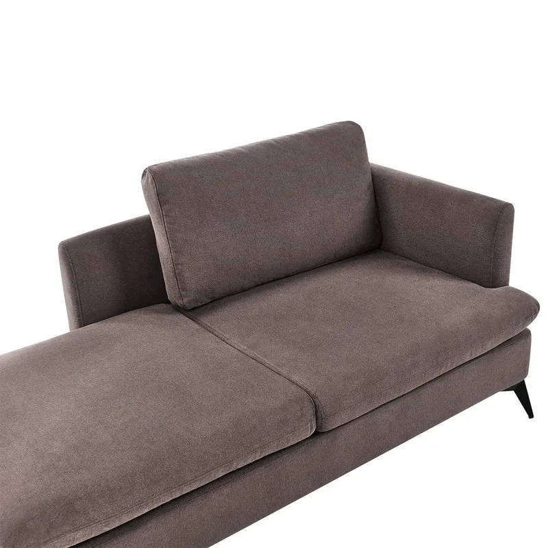 Sjeselong Sievoz - Brun, Svart/Høyrevendt - Møbler - Stoler & lenestoler - Lenestoler - Sjeselonglenestol & divanlenestol