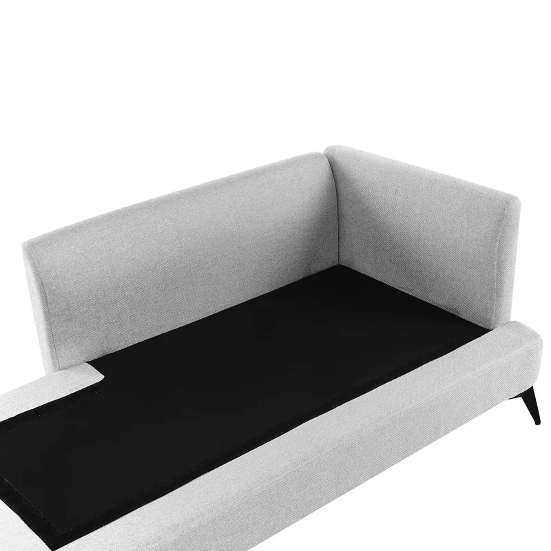 Sjeselong Sievoz - Grå, Svart/Høyrevendt - Møbler - Stoler & lenestoler - Lenestoler - Sjeselonglenestol & divanlenestol