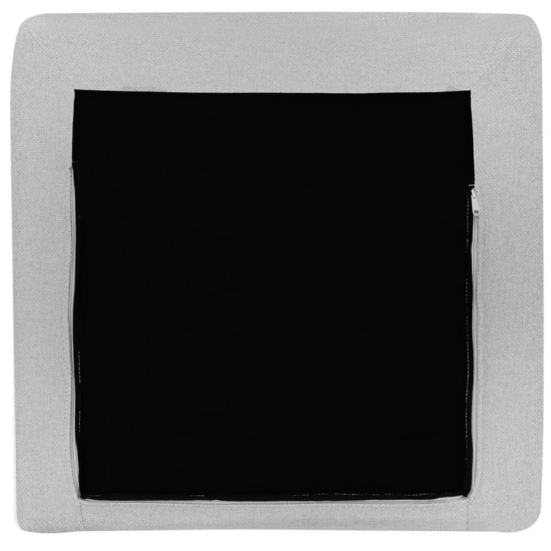 Sjeselong Sievoz - Grå, Svart/Høyrevendt - Møbler - Stoler & lenestoler - Lenestoler - Sjeselonglenestol & divanlenestol