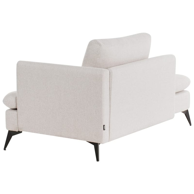 Sjeselong Sievoz - Lysebeige, svart/Høyrevendt - Møbler - Stoler & lenestoler - Lenestoler - Sjeselonglenestol & divanlenestol