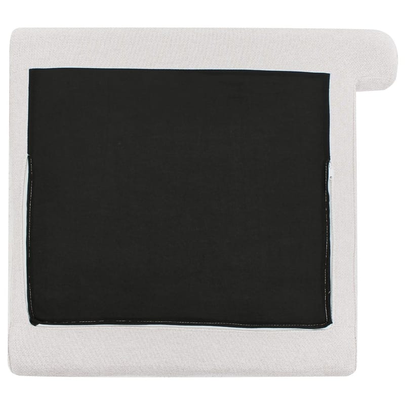 Sjeselong Sievoz - Lysebeige, svart/Høyrevendt - Møbler - Stoler & lenestoler - Lenestoler - Sjeselonglenestol & divanlenestol