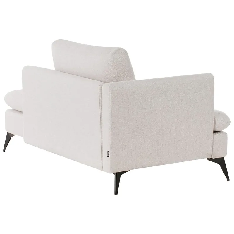 Sjeselong Sievoz - Lysebeige, svart/Venstrevendt - Møbler - Stoler & lenestoler - Lenestoler - Sjeselonglenestol & divanlenestol