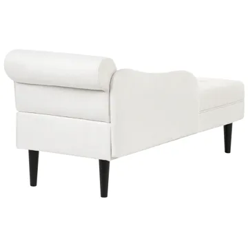 Sjeselong Yvoire høyrevendt - Off-White - Møbler - Sofaer - Dagsenger
