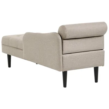 Sjeselong Yvoire venstrevendt - Beige - Møbler - Sofaer - Dagsenger