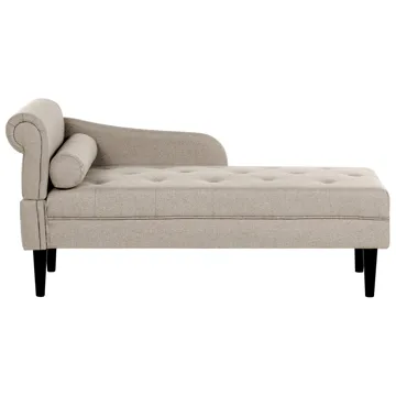 Sjeselong Yvoire venstrevendt - Beige - Møbler - Sofaer - Dagsenger