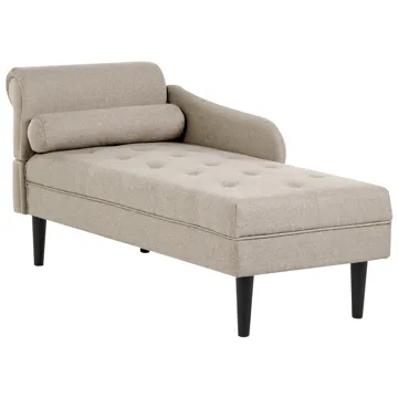 Sjeselong Yvoire venstrevendt - Beige - Møbler - Sofaer - Dagsenger