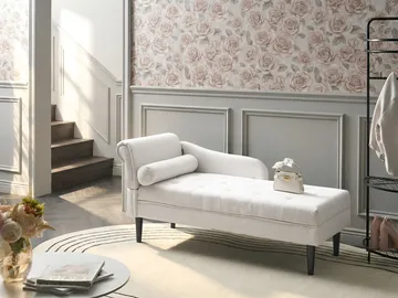 Sjeselong Yvoire venstrevendt - Off-White - Møbler - Sofaer - Dagsenger