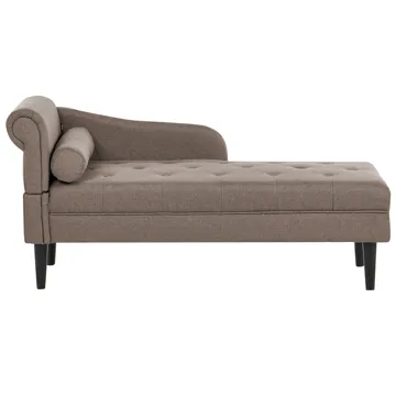 Sjeselong Yvoire venstrevendt - Taupe - Møbler - Sofaer - Dagsenger