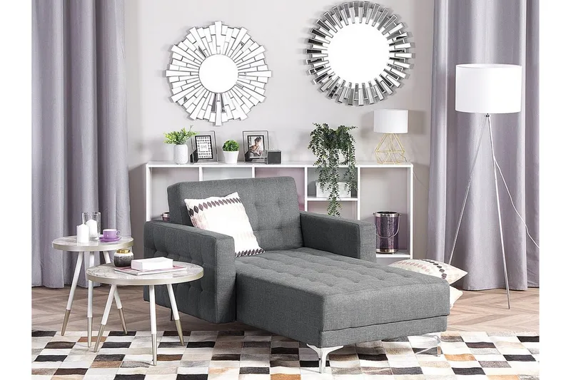 Aberdeen Sjeselong - Grå - Møbler - Stoler & lenestoler - Lenestoler - Sjeselonglenestol & divanlenestol