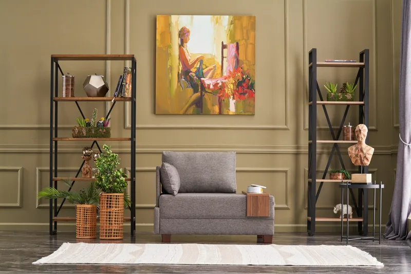 Algeria Sjeselonglenestol - Brun - Møbler - Stoler & lenestoler - Lenestoler - Sjeselonglenestol & divanlenestol