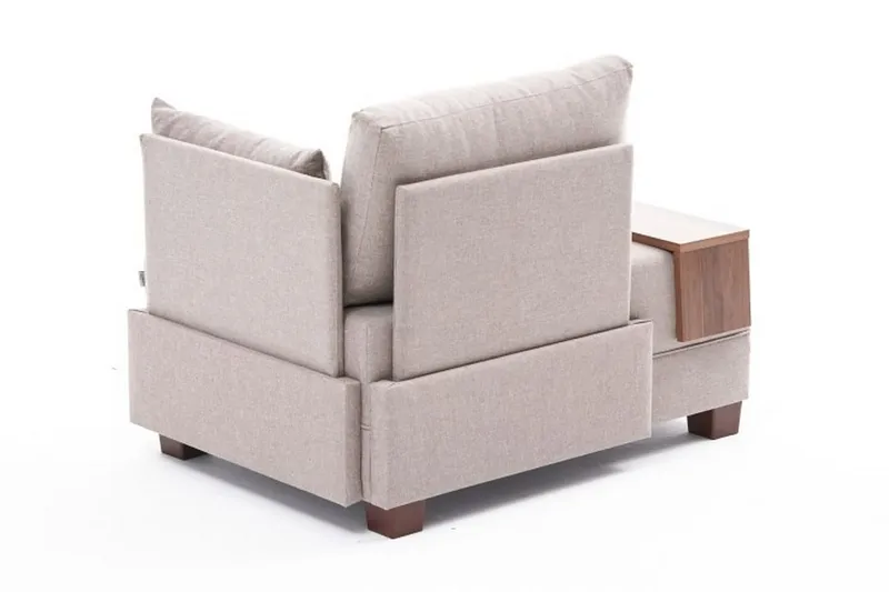 Algeria Sjeselonglenestol - Krem - Møbler - Stoler & lenestoler - Lenestoler - Sjeselonglenestol & divanlenestol