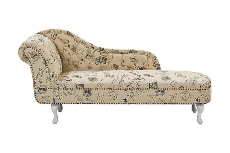 Amardeep Sjeselong Venstre - Beige - Møbler - Stoler & lenestoler - Lenestoler - Sjeselonglenestol & divanlenestol