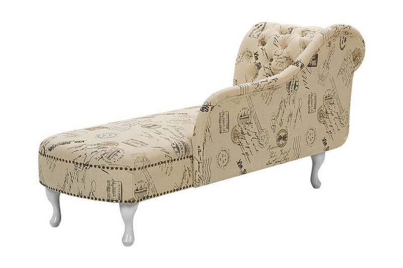 Amardeep Sjeselong Venstre - Beige - Møbler - Stoler & lenestoler - Lenestoler - Sjeselonglenestol & divanlenestol