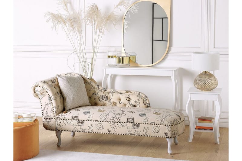 Amardeep Sjeselong Venstre - Beige - Møbler - Stoler & lenestoler - Lenestoler - Sjeselonglenestol & divanlenestol