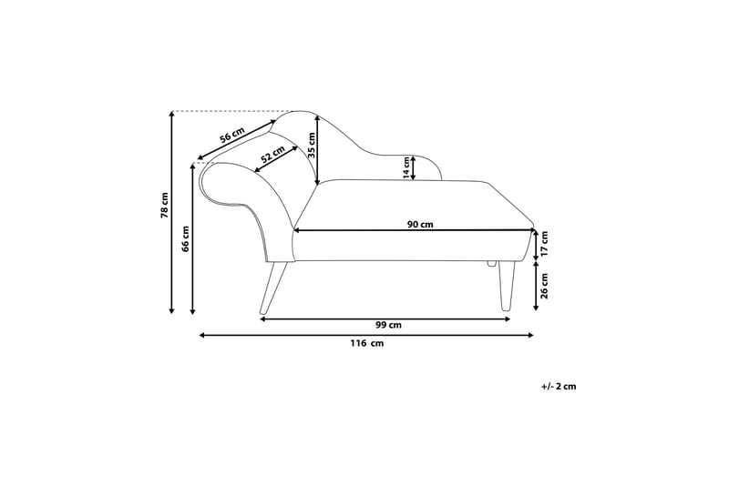 Biarritz Sjeselong - Grå - Møbler - Stoler & lenestoler - Lenestoler - Sjeselonglenestol & divanlenestol