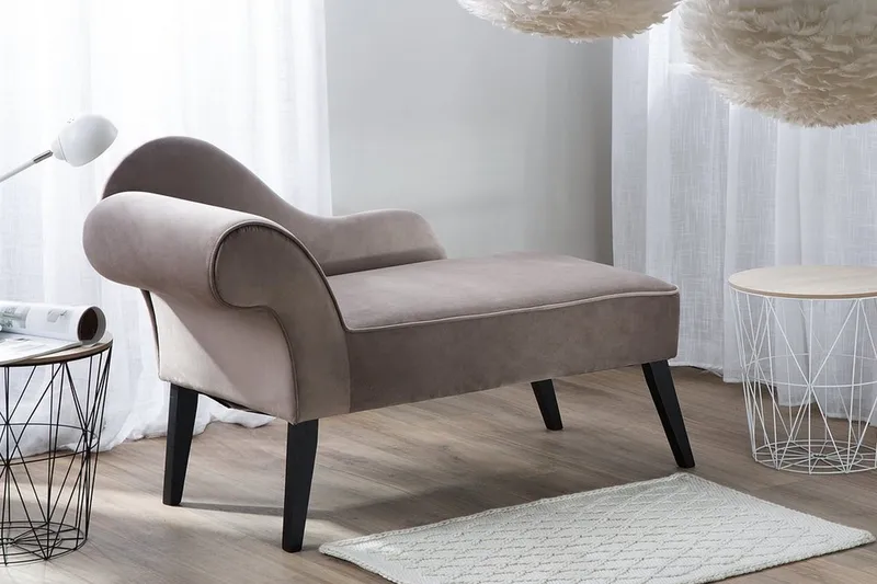 Biarritz Sjeselong - Grå - Møbler - Stoler & lenestoler - Lenestoler - Sjeselonglenestol & divanlenestol