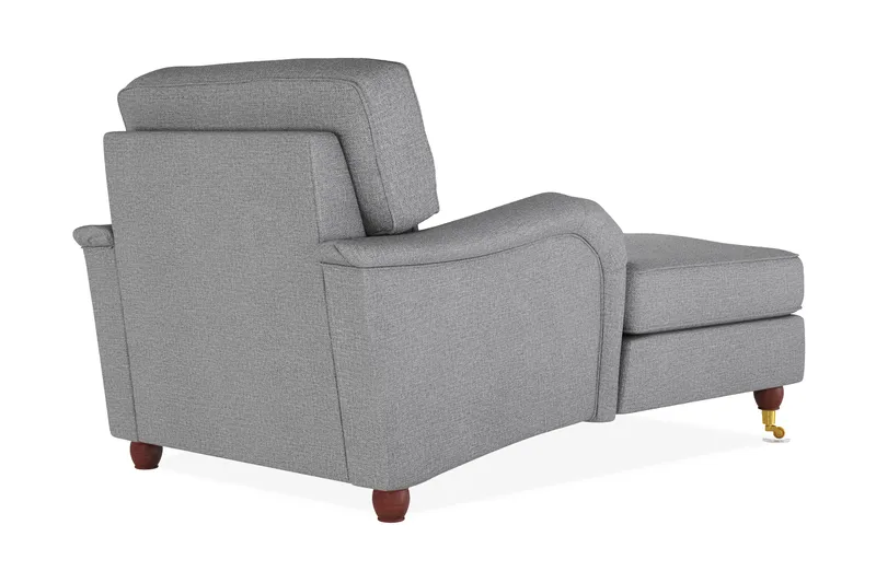 Howard Lyx Sjeselonglenestol - Grå - Møbler - Stoler & lenestoler - Lenestoler - Sjeselonglenestol & divanlenestol