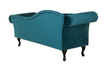 Lattes 2-seter Venstrevendt Rett Daybed i Stoff - Blå - Møbler - Sofaer - Dagsenger