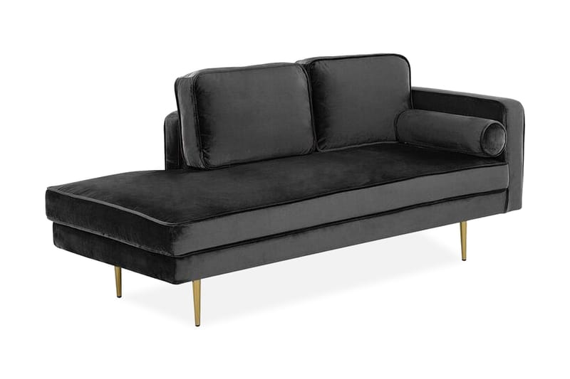 Llanfach Sjeselong Høyre Fløyel, Svart