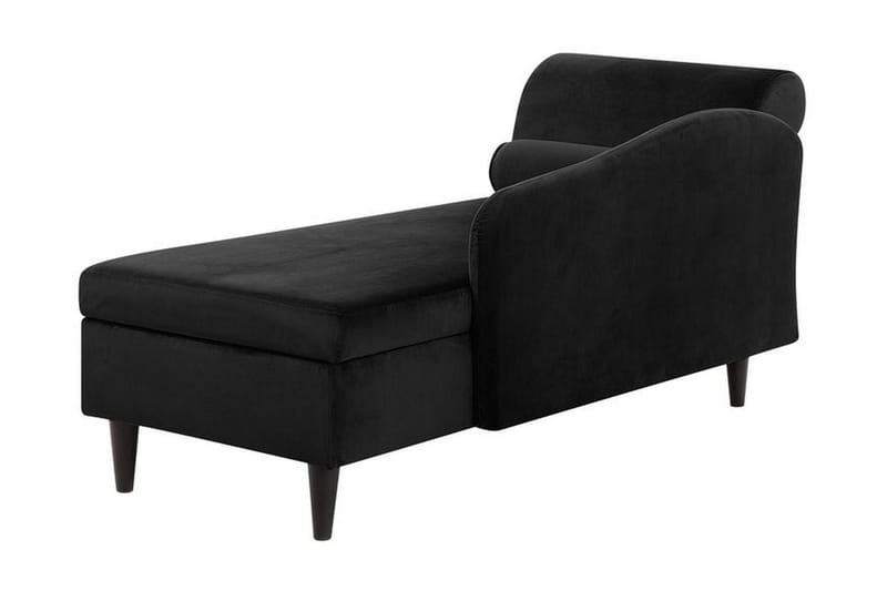 Luiro Sjeselong - Svart - Møbler - Stoler & lenestoler - Lenestoler - Sjeselonglenestol & divanlenestol