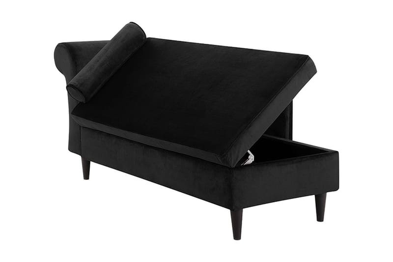 Luiro Sjeselong - Svart - Møbler - Stoler & lenestoler - Lenestoler - Sjeselonglenestol & divanlenestol