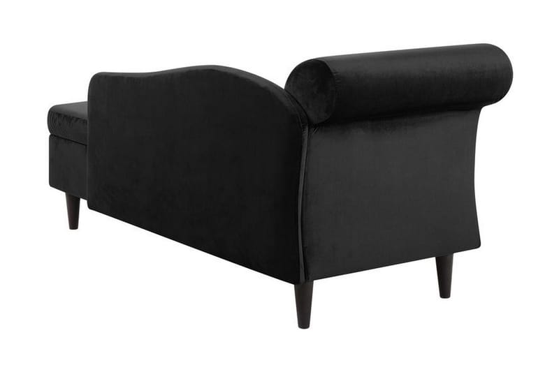 Luiro Sjeselong - Svart - Møbler - Stoler & lenestoler - Lenestoler - Sjeselonglenestol & divanlenestol
