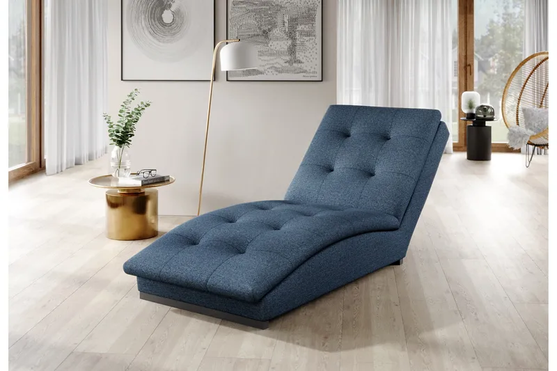 Manwi Sjeselonglenestol - Gul - Møbler - Stoler & lenestoler - Lenestoler - Sjeselonglenestol & divanlenestol