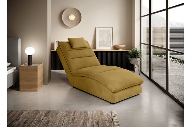 Masaji Sjeselonglenestol - Gull - Møbler - Stoler & lenestoler - Lenestoler - Sjeselonglenestol & divanlenestol