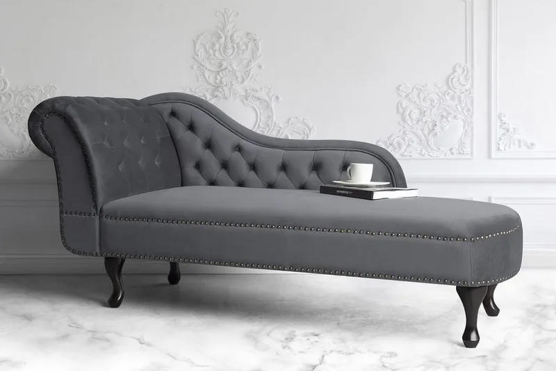 Nimes Sjeselong - Grå - Møbler - Stoler & lenestoler - Lenestoler - Sjeselonglenestol & divanlenestol