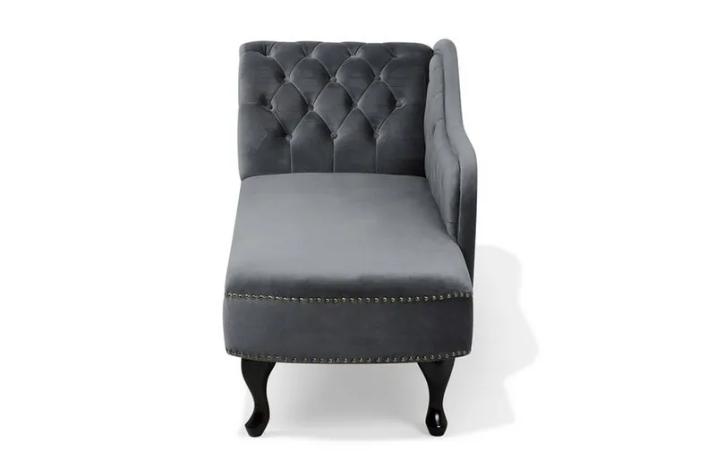 Nimes Sjeselong - Grå - Møbler - Stoler & lenestoler - Lenestoler - Sjeselonglenestol & divanlenestol