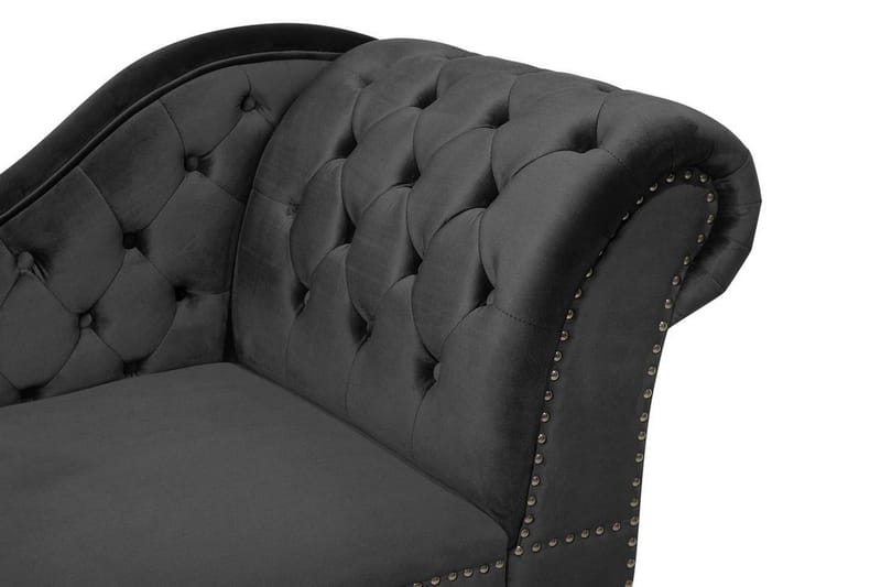 Nimes Sjeselong - Svart - Møbler - Stoler & lenestoler - Lenestoler - Sjeselonglenestol & divanlenestol