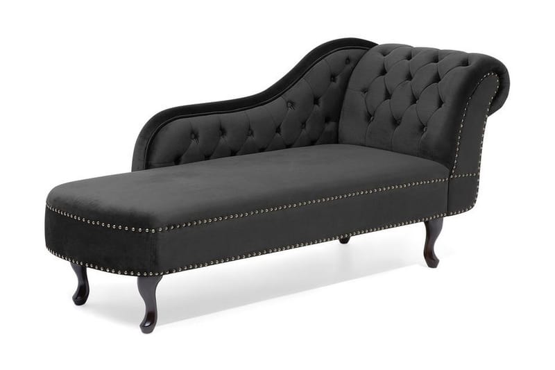 Nimes Sjeselong - Svart - Møbler - Stoler & lenestoler - Lenestoler - Sjeselonglenestol & divanlenestol