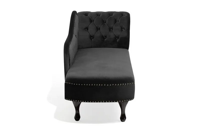 Nimes Sjeselong - Svart - Møbler - Stoler & lenestoler - Lenestoler - Sjeselonglenestol & divanlenestol