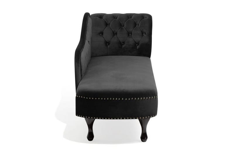 Nimes Sjeselong - Svart - Møbler - Stoler & lenestoler - Lenestoler - Sjeselonglenestol & divanlenestol