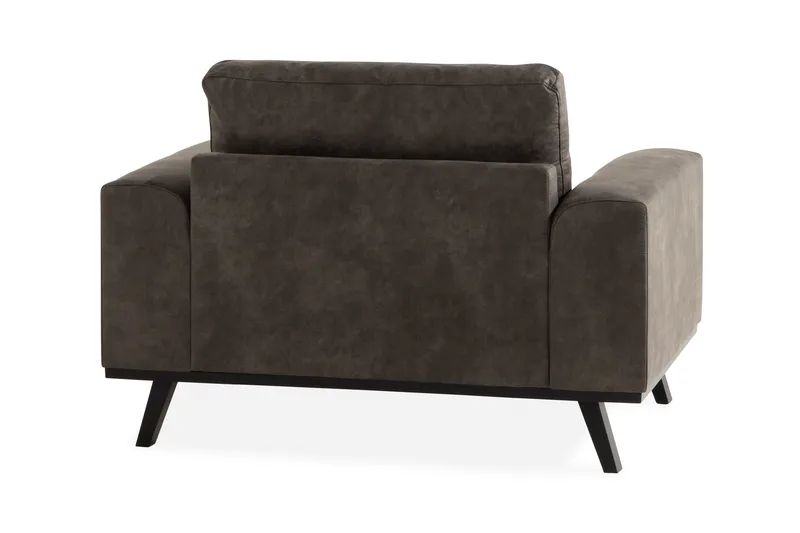 Copenhagen Lenestol - Mørkegrå - Møbler - Stoler & lenestoler - Lenestoler - Lenestol skinn