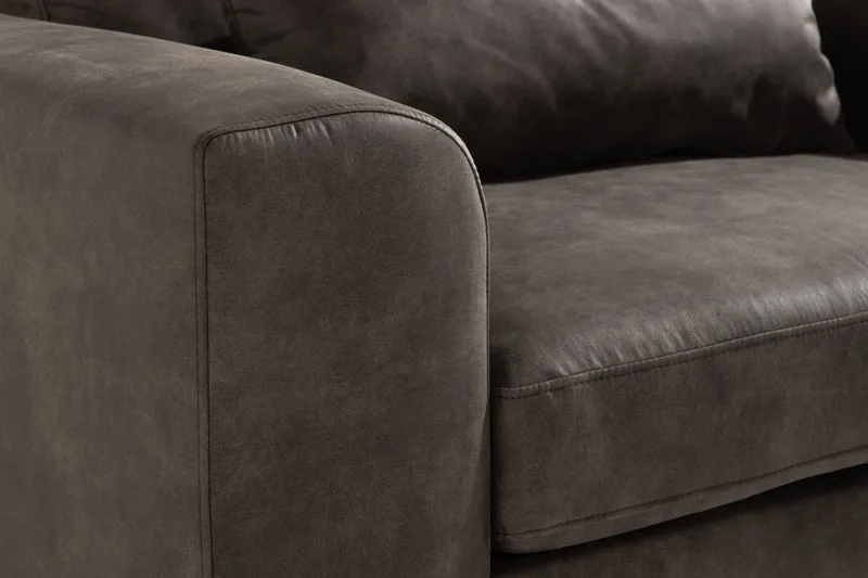 Copenhagen Lenestol - Mørkegrå - Møbler - Stoler & lenestoler - Lenestoler - Lenestol skinn