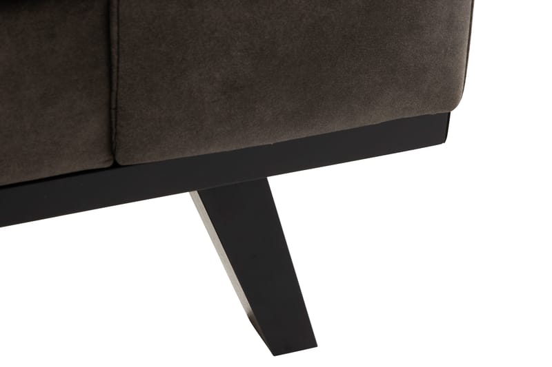 Copenhagen Lenestol - Mørkegrå - Møbler - Stoler & lenestoler - Lenestoler - Lenestol skinn