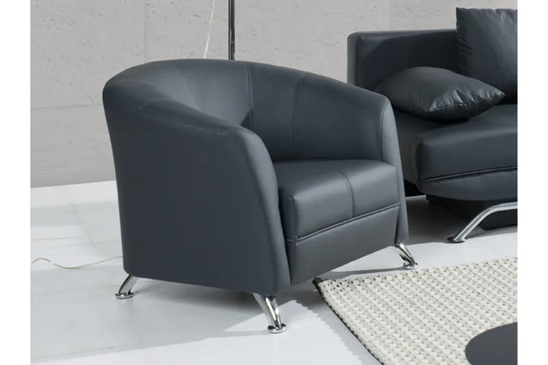 Olier Lenestol 86x77x68 cm - Møbler - Stoler & lenestoler - Lenestoler - Lenestol skinn