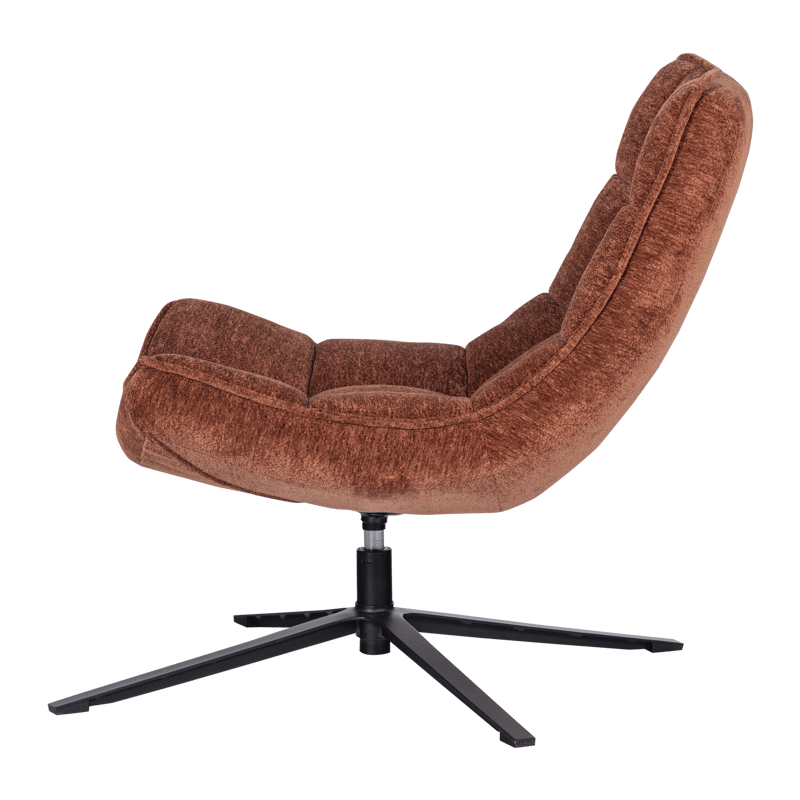 Snurrestol Maudi - Brun - Møbler - Stoler & lenestoler - Lenestoler - Lenestoler uten armlene